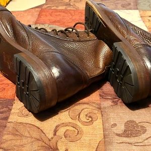 Men Aldo preowned brown boots size 12